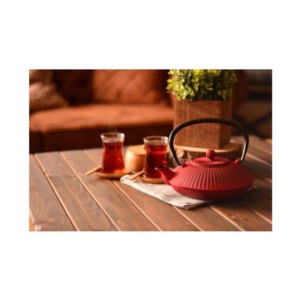 Червен железен чайник Mate, 1150 ml - Bambum-image-1