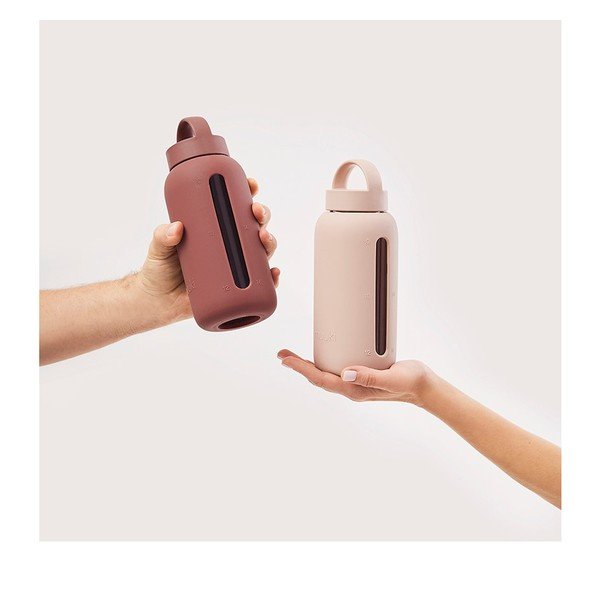 Светлокафява бутилка за пътуване  720 ml Desert Rose – Muuki-image-3
