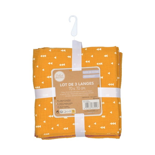 Муселинови пелени 3 броя – Bébé Douceur-image-4