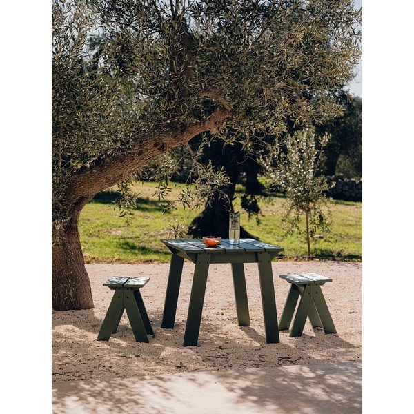 Градинска маса за хранене от масивен бор 77x79 cm Navo – noo.ma-image-1