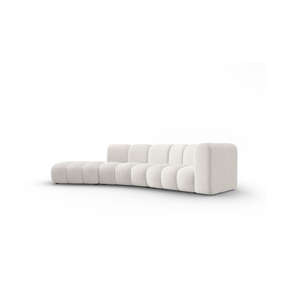 Бял ъглов диван (ляв ъгъл) Lupine - Micadoni Home-image-2