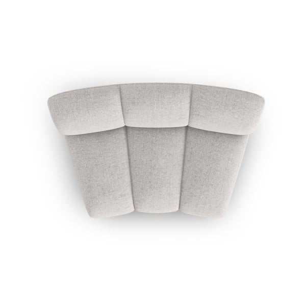 Светлосив модулен диван (среден модул) Lupine – Micadoni Home-image-3