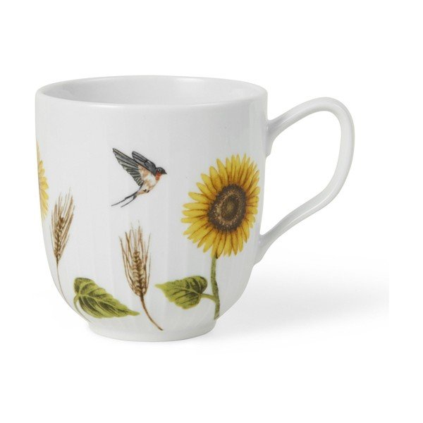 Бяла порцеланова чаша 330 ml Hammershøi Summer – Kähler Design