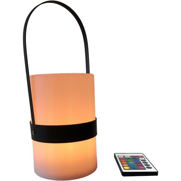 Черен LED фенер (височина 15 cm) – Hilight-image-2