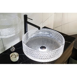 Стъклена кръгла мивка ø 39,5 cm Maragua – Sapho