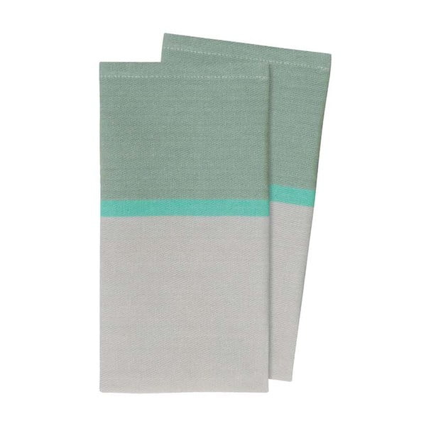 Текстилни салфетки в комплект от 2 броя Mint - Remember