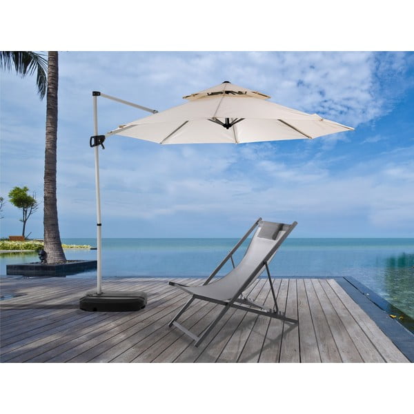 Бял чадър ø 350 cm Numana - Tomasucci-image-1