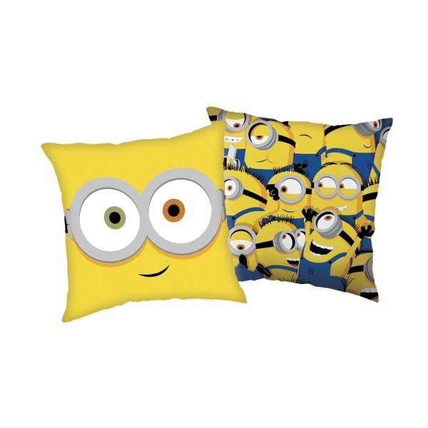 Детска възглавница ø 40 cm Mimoni "Watch me" – Jerry Fabrics
