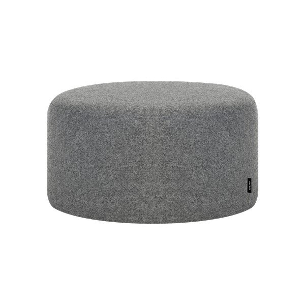 Сива вълнена табуретка Folk – noo.ma