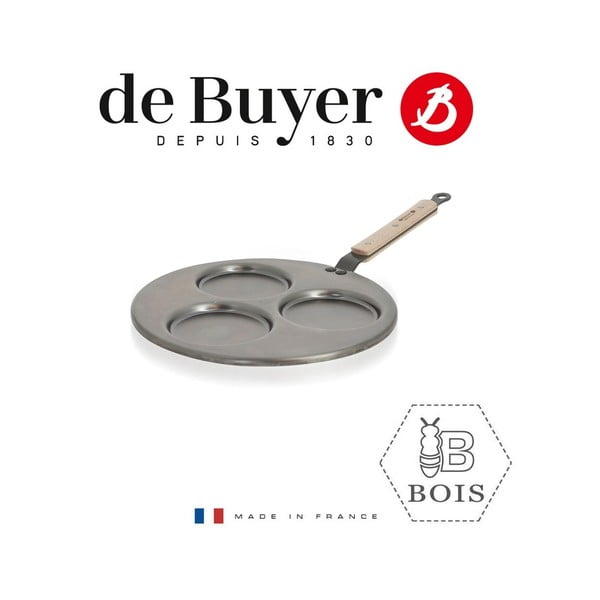 Стоманен тиган Минерал, ø 27 cm Mineral B - de Buyer-image-3