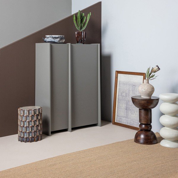 Кръгла странична масичка от масивно манго ø 46 cm Emel – WOOOD-image-2