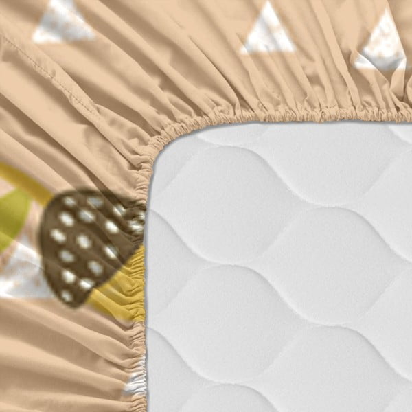 Бебешки памучен чаршаф , 70 x 140 cm Harvestwood - Moshi Moshi-image-2