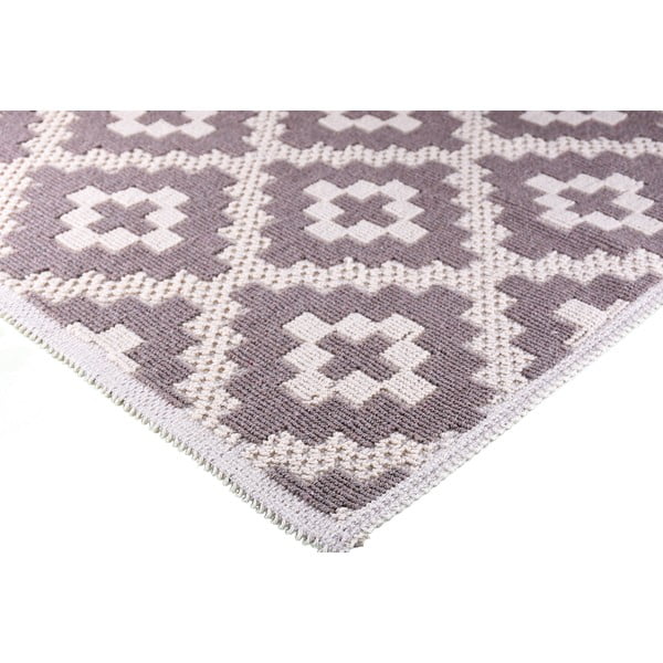 Бежов памучен килим , 100 x 150 cm Art - Vitaus-image-1