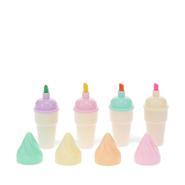 Маркери в комплект от 4 бр. Ice Cream – Rex London-image-2