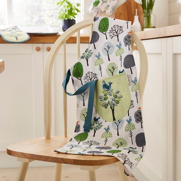 Памучна престилка Forest Birds - Cooksmart ®-image-1
