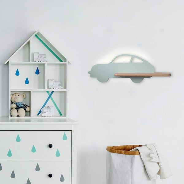 Детска лампа в цвят мента Car - Candellux Lighting-image-1