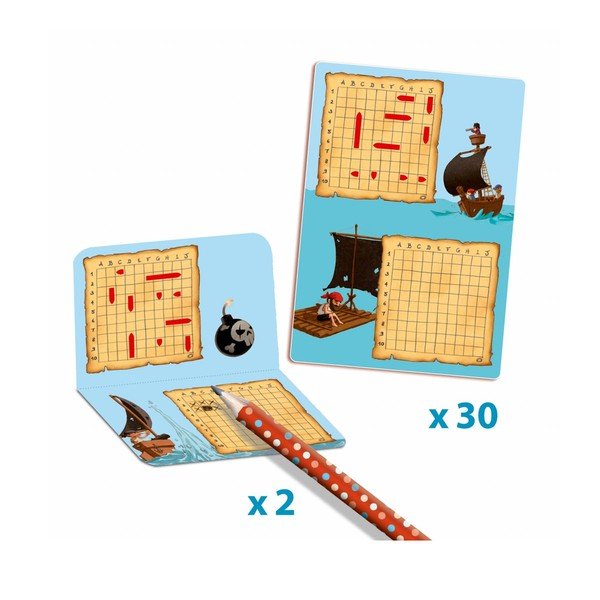 Мини игра Битката на корабите - Djeco-image-1