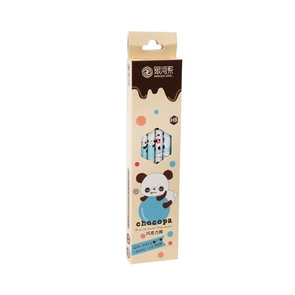 Комплект от 12 молива Choco Panda - Rex London-image-1