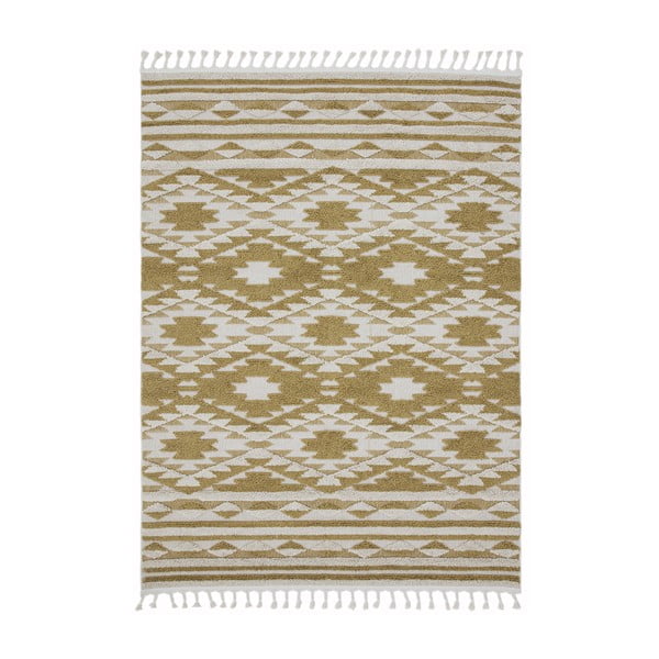 Жълт килим , 200 x 290 cm Taza - Asiatic Carpets