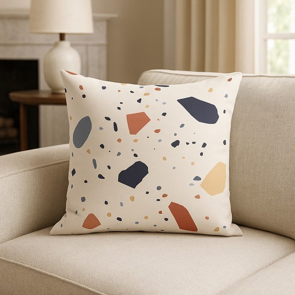 Калъфка за възглавница 43x43 cm Cracked Terrazzo – Mila Home-image-1