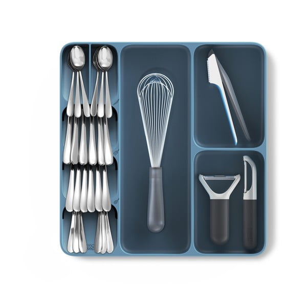 Син органайзер за кухненски чекмеджета DrawerStore Compact Sky - Joseph Joseph-image-3