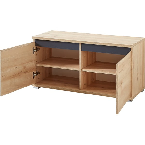 Шкаф за обувки в буков декор с пейка Lissabon - Germania-image-2