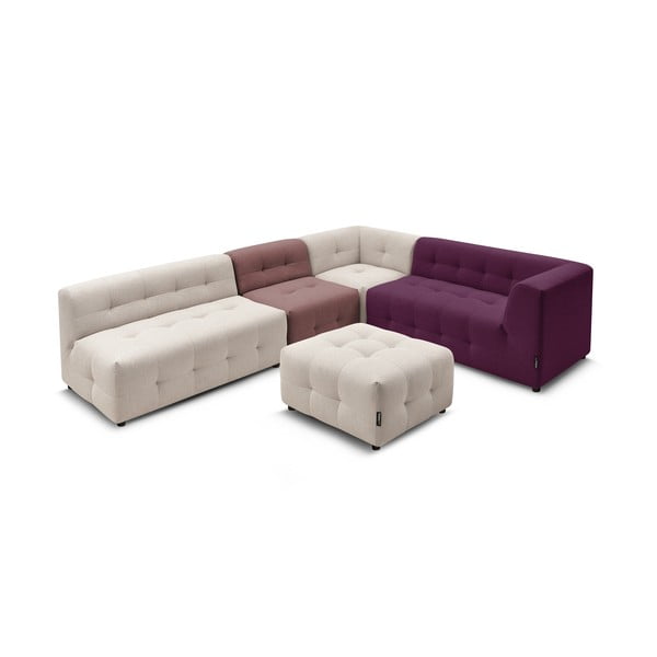 Ъглов диван (десен ъгъл) Kleber - Bobochic Paris-image-3