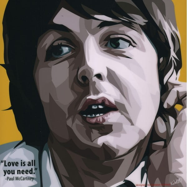 Obraz Paul McCartney - Love is all you need