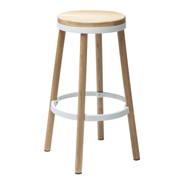 Barová stolička z jasanového dřeva Kare Design Edda
