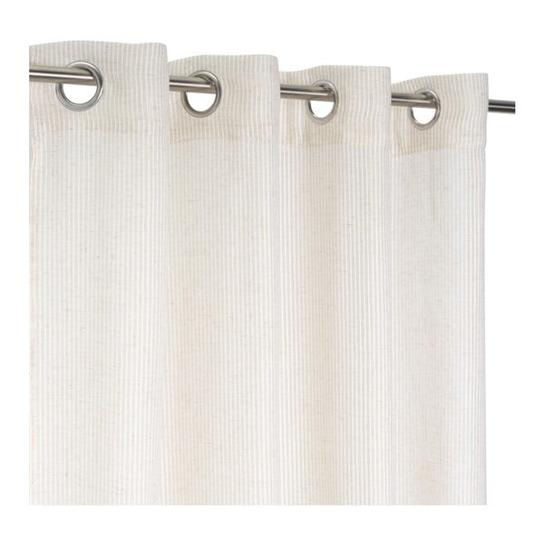 Бежова завеса със смес от лен 140x260 cm Fifties – Casa Selección-image-2