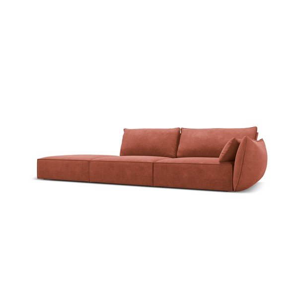 Червен  шезлонг (десен ъгъл) Vanda – Mazzini Sofas-image-2