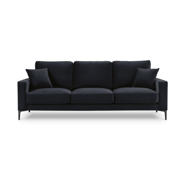 Тъмносин кадифен диван , 220 см Harmony - Kooko Home
