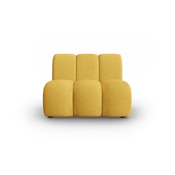 Жълт модул за диван Lupine - Micadoni Home