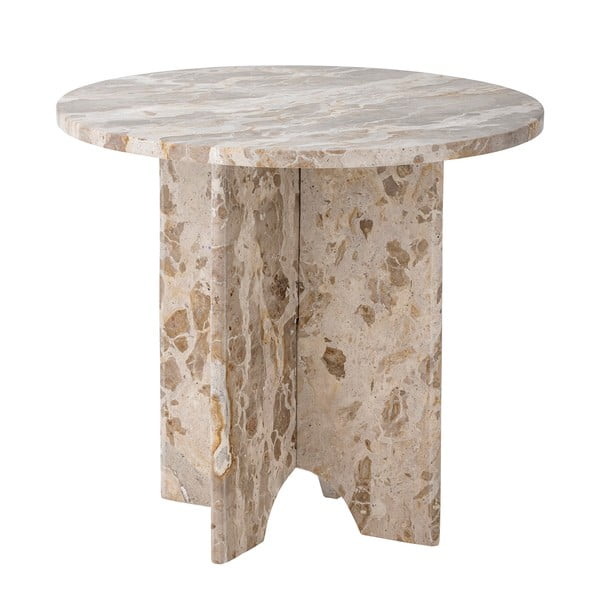 Кръгла странична маса от мрамор ø 46 cm Jasmia - Bloomingville-image-3