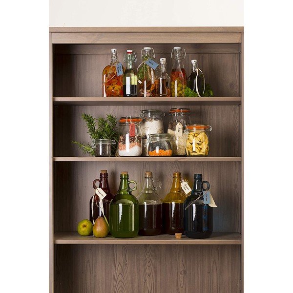 Бутилка с керамична запушалка Gin Home Made, 500 ml - Kitchen Craft-image-1