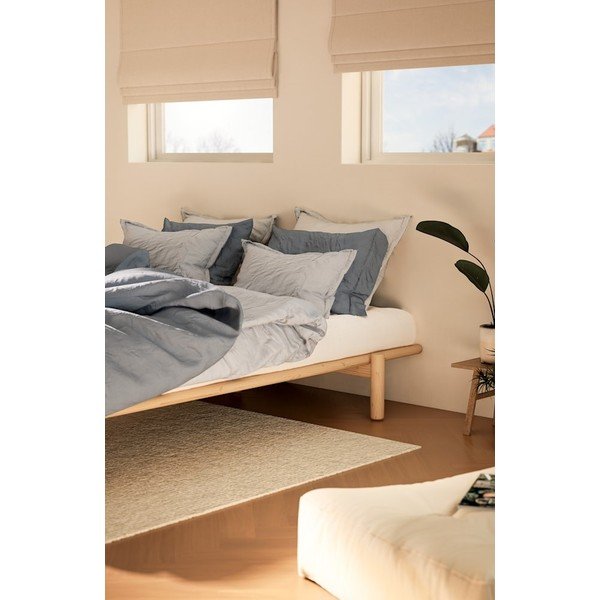 Двойно легло от борова дървесина с решетка 140x200 cm Pace - Karup Design-image-4