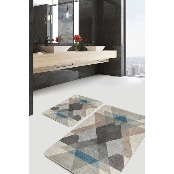 Кадифени килими за баня в комплект от 2 бр. 60x100 cm – Mila Home-image-4