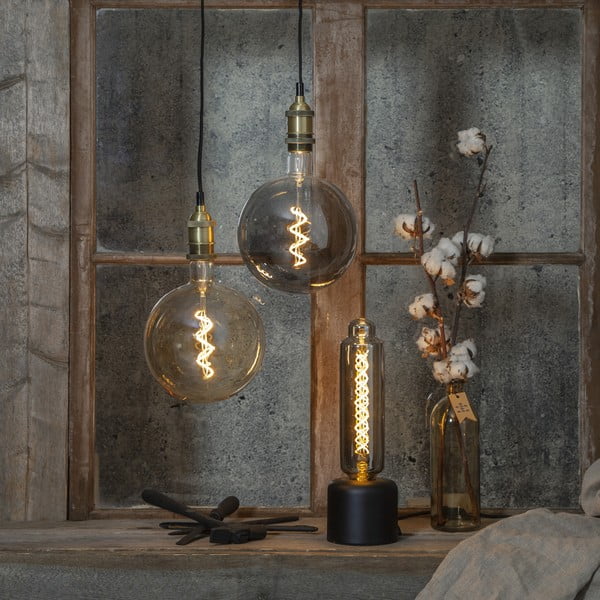 Декоративна топла LED крушка с възможност за димиране E27, 3 W Industrial Vintage - Star Trading-image-1