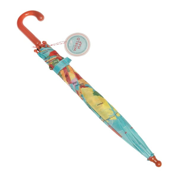 Dětský holový deštník Rex London World Map, ⌀ 70 cm-image-1