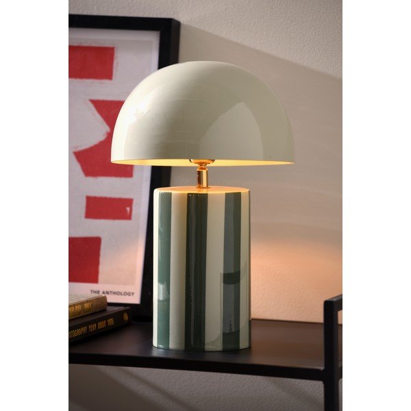Зелена метална настолна лампа (височина 34 cm) Rayado – Leitmotiv-image-1