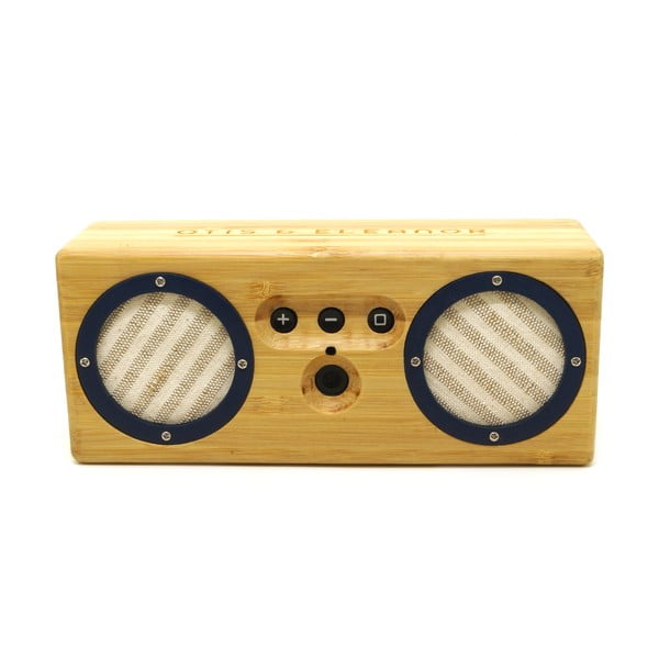 Přenosný bambusový speaker Navy & Stripes Bongo