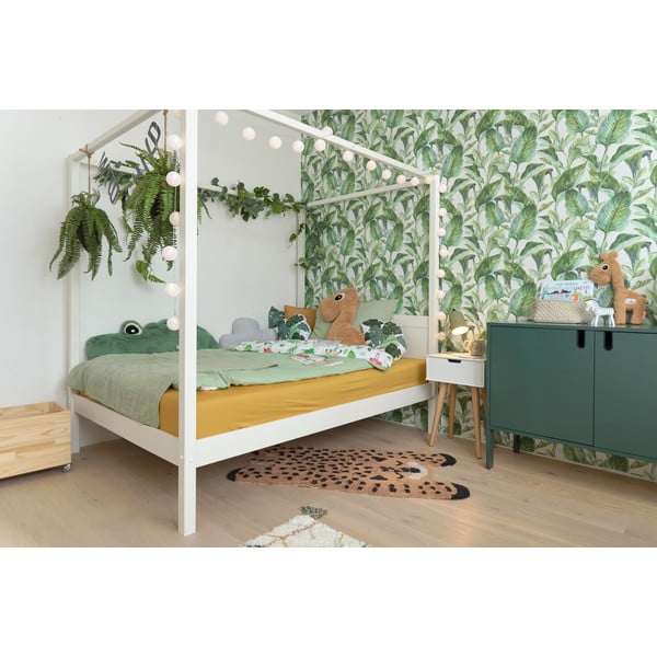 Бяло детско легло 140x200 cm PINO CANOPY – Vipack-image-4