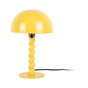 Жълта настолна лампа с метален абажур (височина 39 cm) Prisa – Leitmotiv