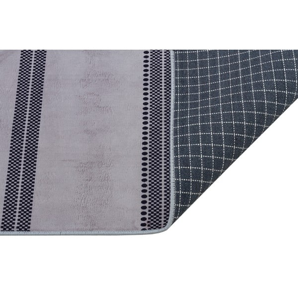 Сив миещ се килим 120x80 cm - Vitaus-image-2
