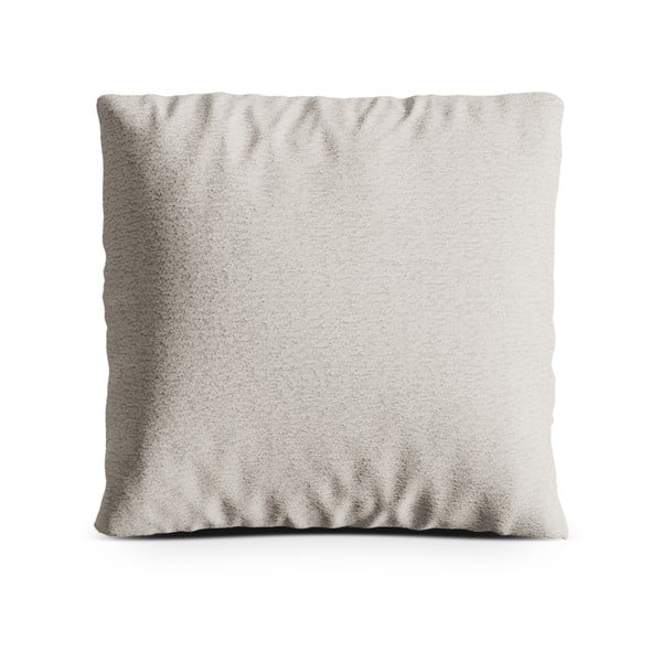 Бежова възглавница за диван от прежда с примки от букле Kemi – Cosmopolitan Design