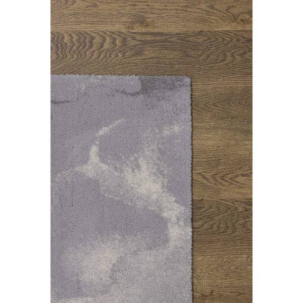 Сив вълнен килим 133x180 cm Cirrus - Agnella-image-3