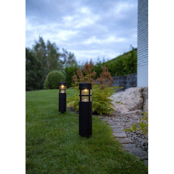 Комплект от 2 външни слънчеви LED лампи, височина 28 см Rundi - Star Trading-image-3