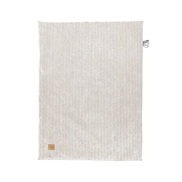 Кремаво бебешко одеяло от рипсено кадифе 100x77 cm – Meowbaby