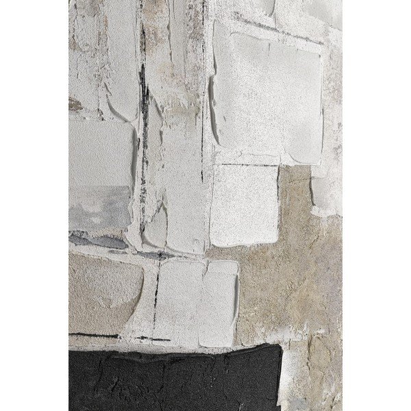 Печатна/с ръчно рисувани елементи върху платно картина 80x80 cm Crown – Bizzotto-image-2