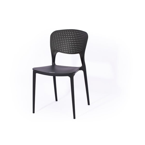 Черен градински стол Wendy - Le Bonom